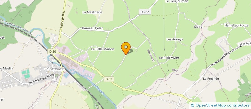 localisation de l'entreprise MADAME VALERIE LEMIERE  SOTTEVAST