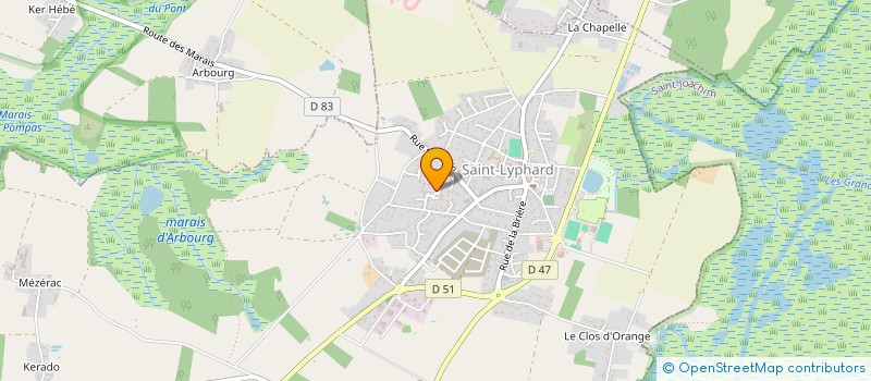 localisation de l'entreprise MADAME VALERIE LEMONCHOIS  SAINT-LYPHARD