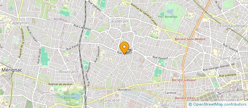 localisation de l'entreprise MADAME VALERIE LENCLEN à BORDEAUX