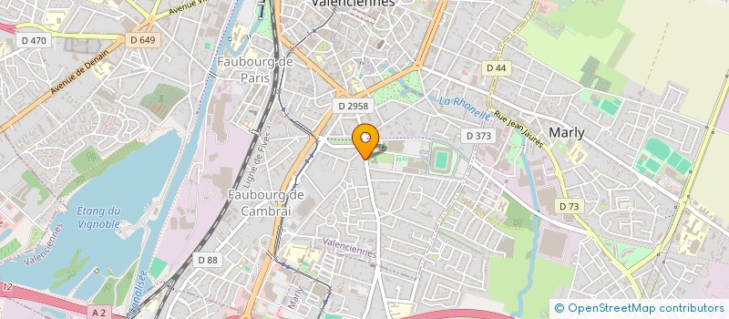 localisation de l'entreprise MADAME VALERIE LENOIR à VALENCIENNES