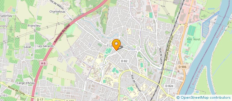 localisation de l'entreprise MADAME VALERIE LENOURICHEL à MACON