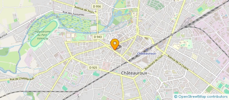 localisation de l'entreprise MADAME VALERIE LEPARQ à CHATEAUROUX
