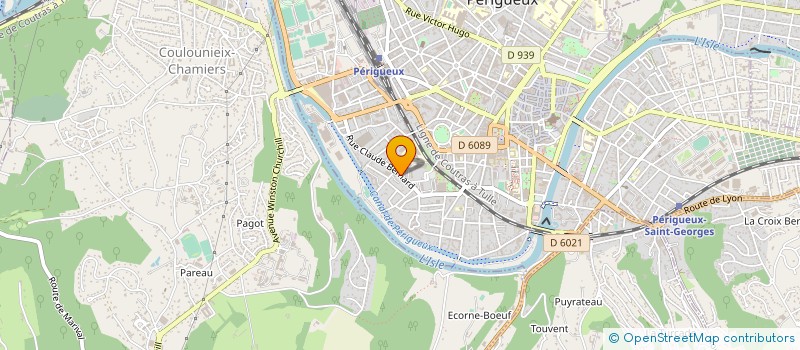 localisation de l'entreprise MADAME VALERIE LEROUX  PERIGUEUX