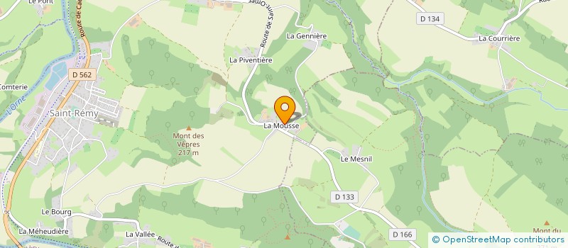 localisation de l'entreprise MADAME VALERIE LESAULNIER  SAINT-REMY