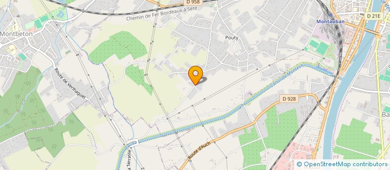 localisation de l'entreprise MADAME VALERIE LESEUL  MONTAUBAN