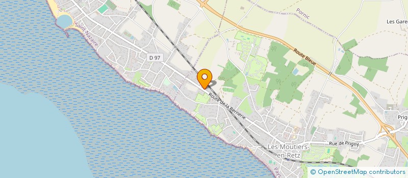 localisation de l'entreprise MADAME VALERIE LESIMPLE  LES MOUTIERS-EN-RETZ