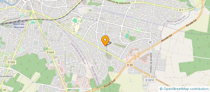 localisation de l'entreprise MADAME VALERIE LESTE  MONT-DE-MARSAN