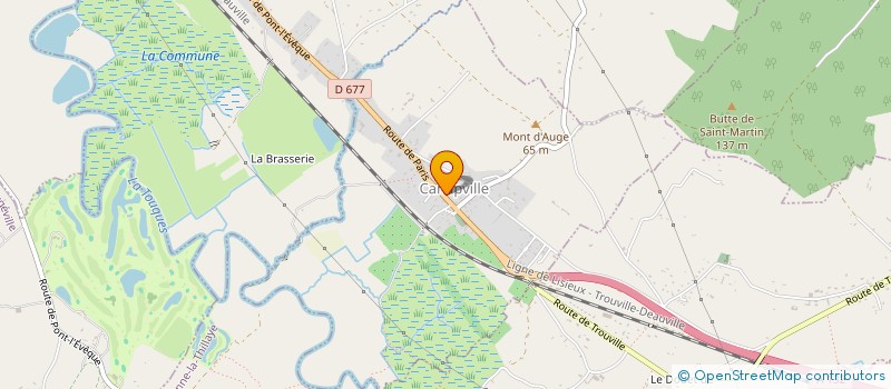 localisation de l'entreprise MADAME VALERIE LETERRIER  PONT-L'EVEQUE