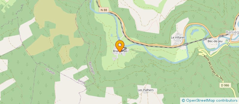 localisation de l'entreprise MADAME VALERIE LEVASSEUR  BALSIEGES