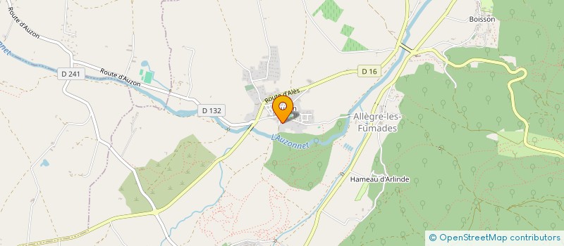 localisation de l'entreprise MADAME VALERIE LEYNAUD à ALLEGRE-LES-FUMADES