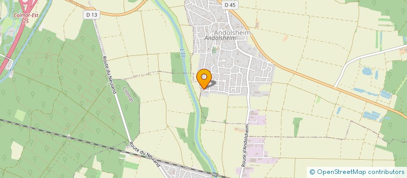 localisation de l'entreprise MADAME VALERIE LICATA  ANDOLSHEIM