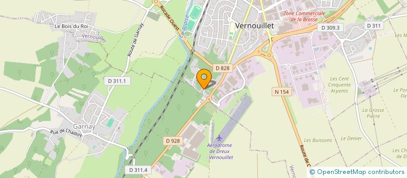 localisation de l'entreprise MADAME VALERIE LIMON à VERNOUILLET