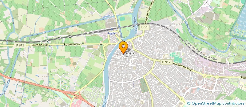 localisation de l'entreprise MADAME VALERIE LIONTI à AGDE