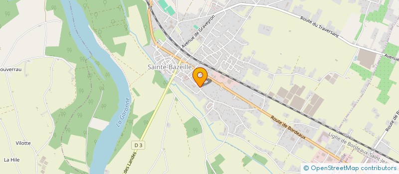 localisation de l'entreprise MADAME VALERIE LOGER  SAINTE-BAZEILLE