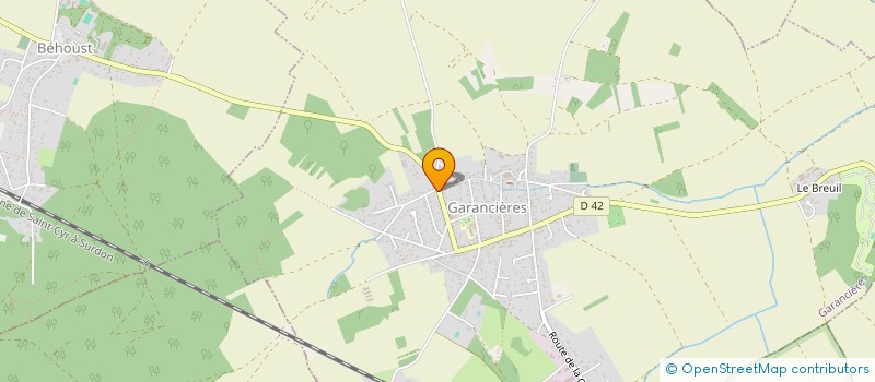 localisation de l'entreprise MADAME VALERIE LOGGHE  GARANCIERES