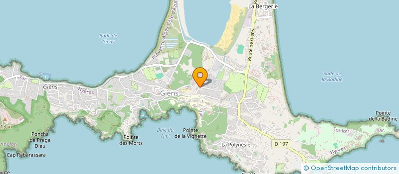 localisation de l'entreprise MADAME VALERIE LOGIEZ à HYERES