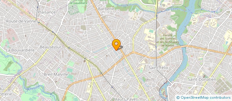 localisation de l'entreprise MADAME VALERIE LOPEZ à NANTES