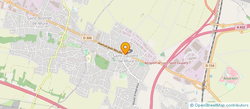 localisation de l'entreprise MADAME VALERIE LOPEZ  SAINT-LAURENT-DE-MURE