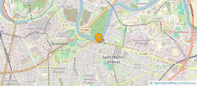 localisation de l'entreprise MADAME VALERIE LOPEZ  SAINT-MARTIN-D'HERES