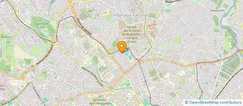 localisation de l'entreprise MADAME VALERIE LOPEZ à MONTPELLIER
