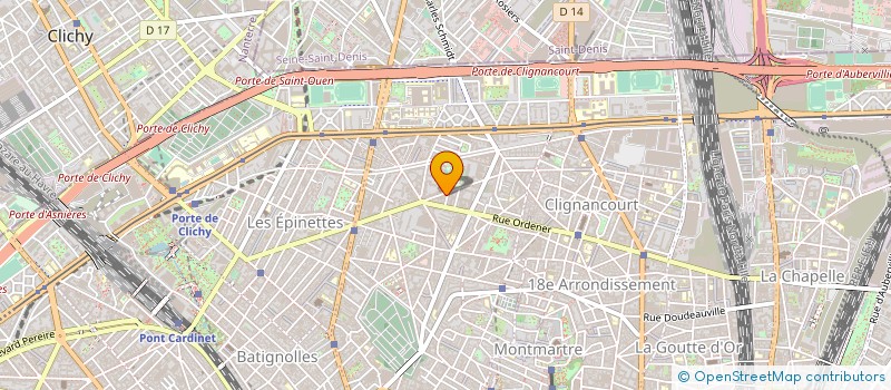 localisation de l'entreprise MADAME VALERIE LOTH  PARIS