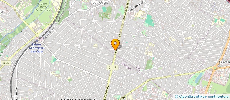 localisation de l'entreprise MADAME VALERIE LOUDE  VILLEMOISSON-SUR-ORGE