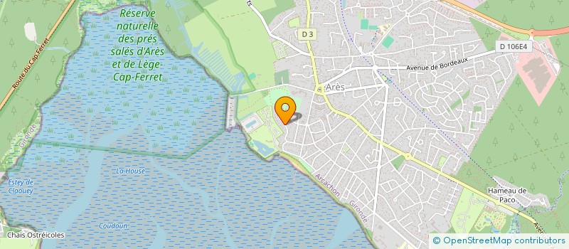 localisation de l'entreprise MADAME VALERIE LOUIS-FRANCOIS  ARES