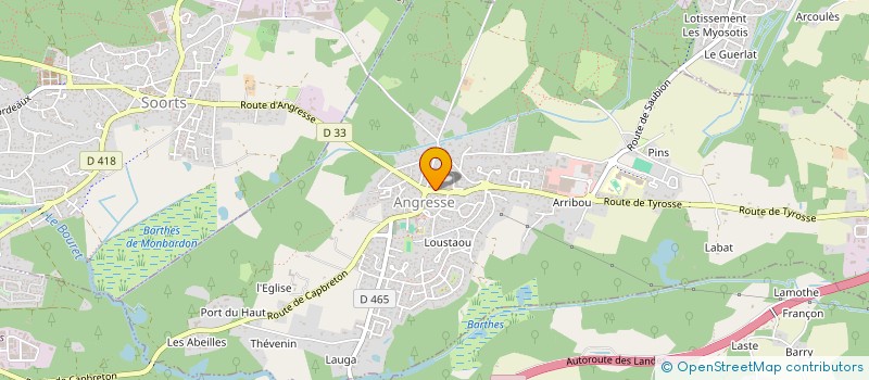 localisation de l'entreprise MADAME VALERIE LOZE  ANGRESSE