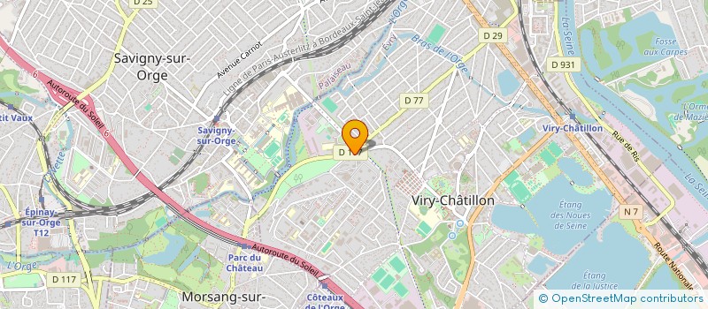 localisation de l'entreprise MADAME VALERIE LUAP à VIRY-CHATILLON