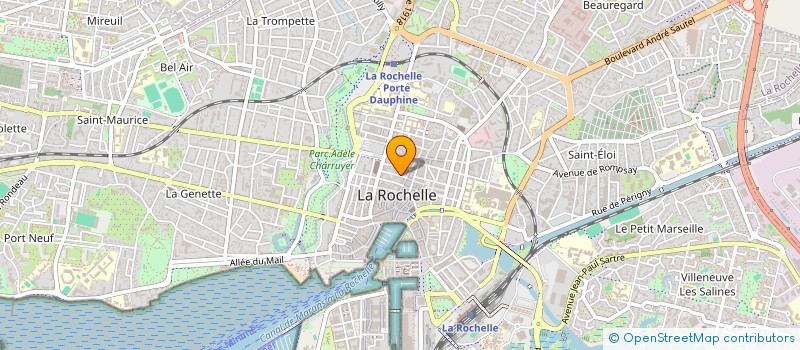 localisation de l'entreprise MADAME VALERIE LUBERT  LA ROCHELLE