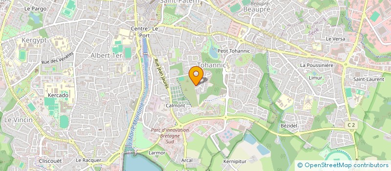 localisation de l'entreprise MADAME VALERIE LUNDI à VANNES