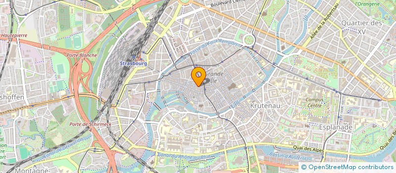 localisation de l'entreprise MADAME VALERIE LY VAN MANH à STRASBOURG