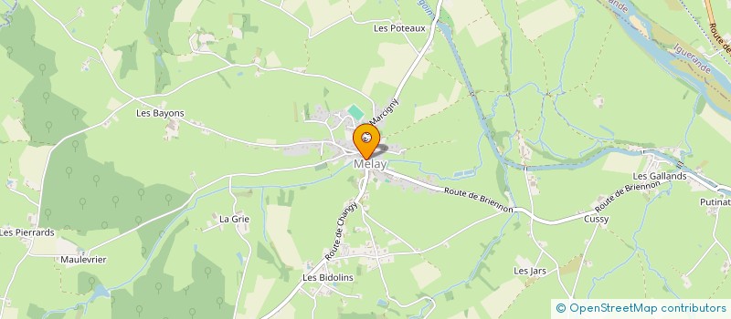 localisation de l'entreprise MADAME VALERIE LYONNAZ-PERROUX à MELAY