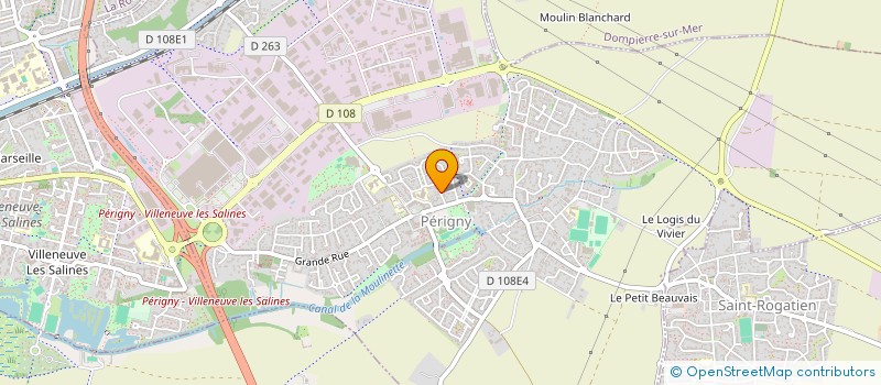 localisation de l'entreprise MADAME VALERIE MACHAUX  PERIGNY