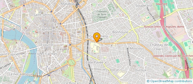 localisation de l'entreprise MADAME VALERIE MACHINAL à TOULOUSE