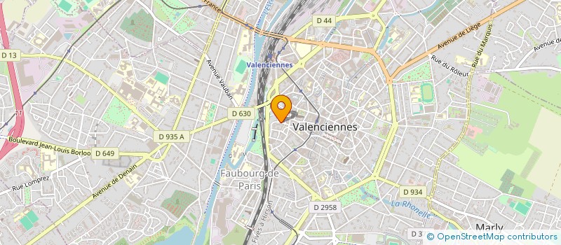 localisation de l'entreprise MADAME VALERIE MACHUT  VALENCIENNES