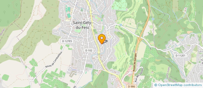 localisation de l'entreprise MADAME VALERIE MACIOCE à SAINT-GELY-DU-FESC
