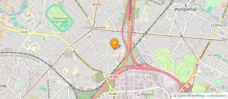 localisation de l'entreprise MADAME VALERIE MACRON à MARCQ-EN-BARŒUL