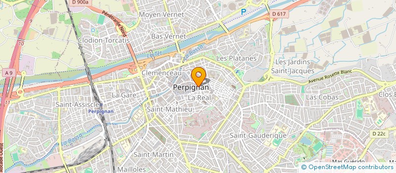 localisation de l'entreprise MADAME VALERIE MADER  PERPIGNAN
