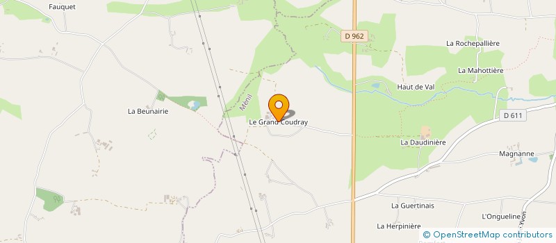 localisation de l'entreprise MADAME VALERIE MADIOT  MENIL