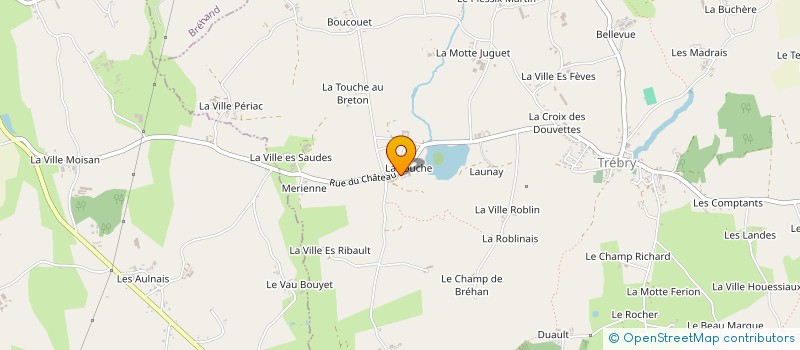 localisation de l'entreprise MADAME VALERIE MAILLET  TREBRY