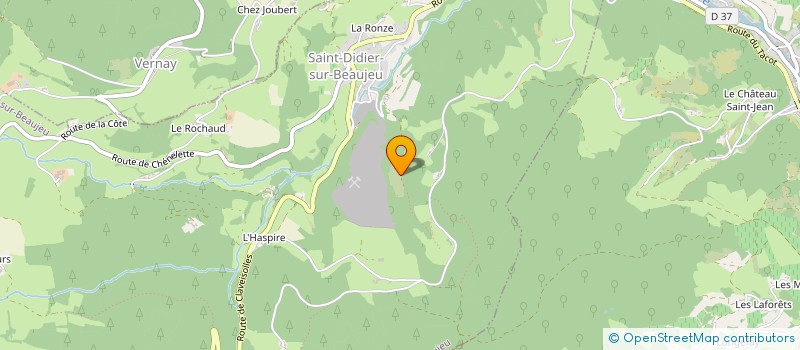 localisation de l'entreprise MADAME VALERIE MAISONNEUVE  SAINT-DIDIER-SUR-BEAUJEU