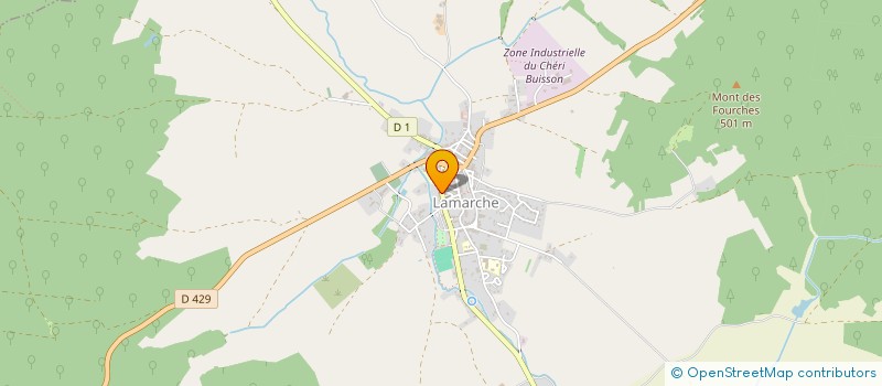 localisation de l'entreprise MADAME VALERIE MALARY  LAMARCHE