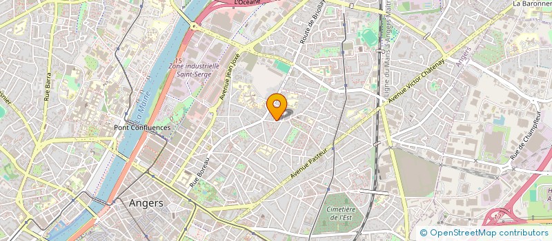localisation de l'entreprise MADAME VALERIE MALASSIGNE à ANGERS