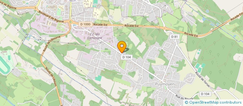 localisation de l'entreprise MADAME VALERIE MALIAR  PUYMOYEN