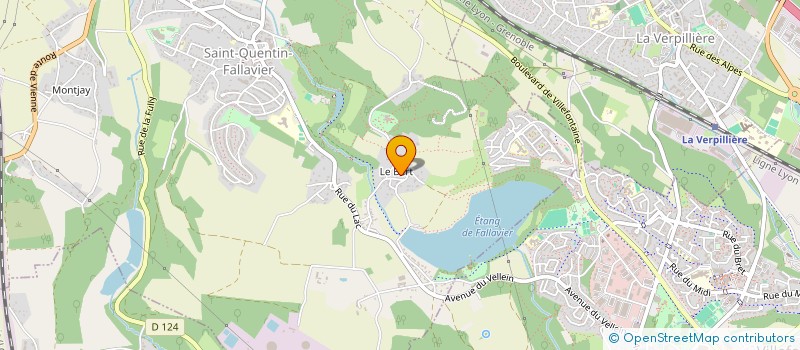 localisation de l'entreprise MADAME VALERIE MALON  SAINT-QUENTIN-FALLAVIER