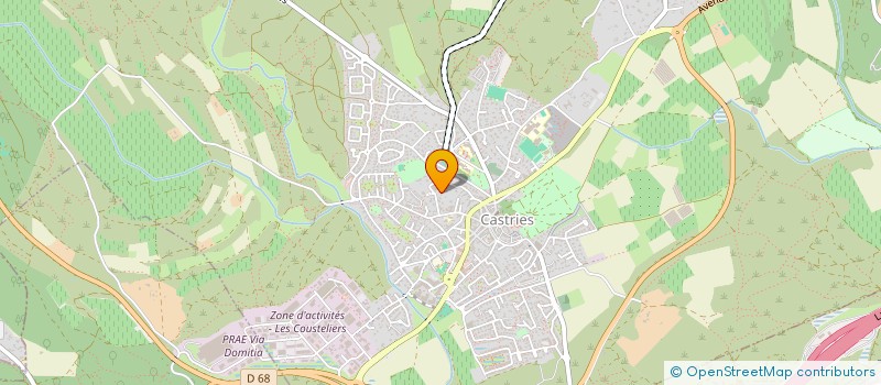 localisation de l'entreprise MADAME VALERIE MANDEVILLE  BEAULIEU