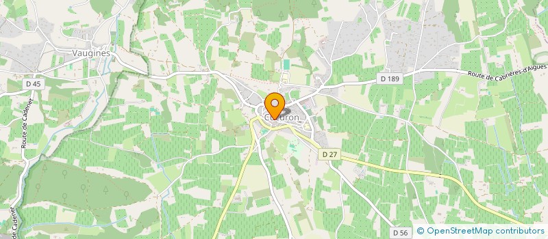 localisation de l'entreprise MADAME VALERIE MANDINE à CUCURON