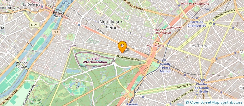 localisation de l'entreprise MADAME VALERIE MANGEL à NEUILLY-SUR-SEINE