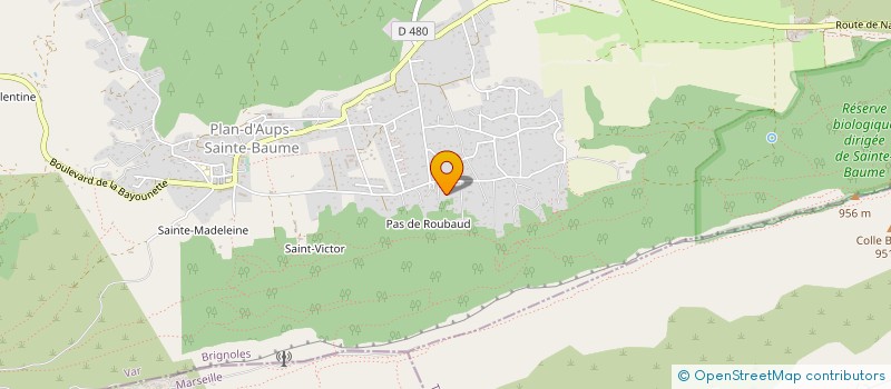 localisation de l'entreprise MADAME VALERIE MARCEL  PLAN-D'AUPS-SAINTE-BAUME